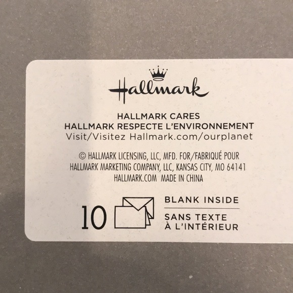 Brand new Hallmark thank you cards & envelopes - Picture 3 of 4